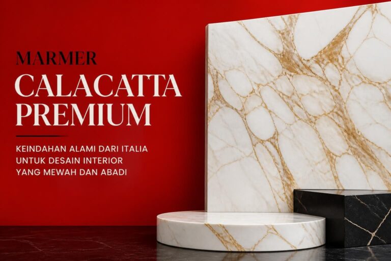 Marmer Calacatta: Kemewahan Batu Alam Italia Premium