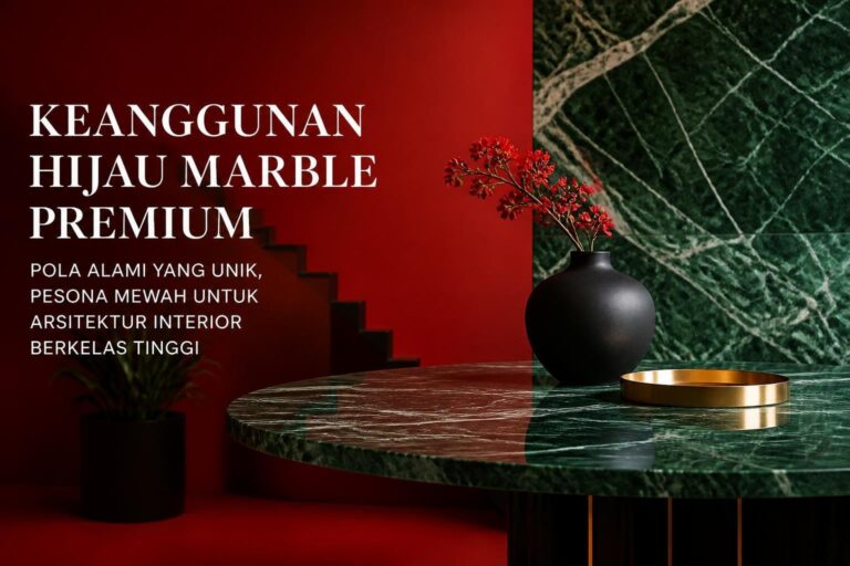 Marmer Hijau: Keanggunan Natural Stone Premium