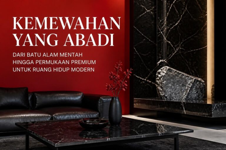 Marmer Hitam: Elegansi Abadi untuk Hunian Mewah 2026