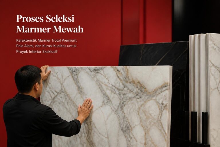 Marmer Trotol: Keanggunan Natural Stone Premium