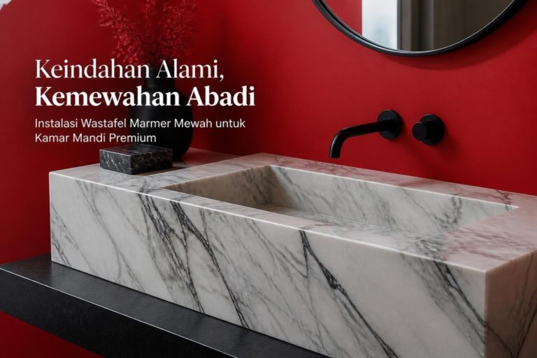 Wastafel Marmer: Elegansi Abadi untuk Kamar Mandi Mewah