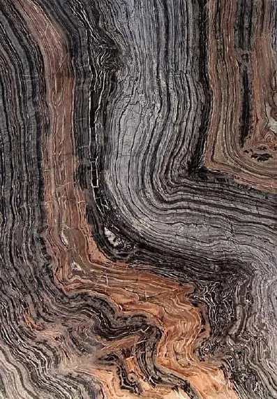 Slab Black Wood, marmer cokelat, SKI Marmer